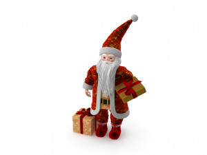Christmas Santa Claus 3D मॉडल