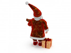 Christmas Santa Claus 3D Model