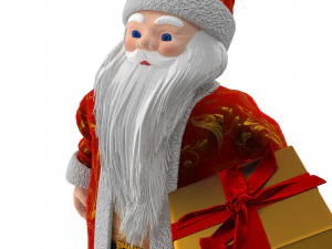Christmas Santa Claus 3D Model