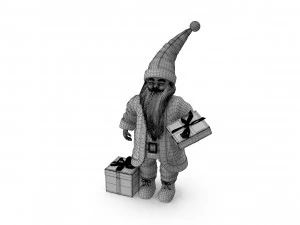 Christmas Santa Claus 3D Model