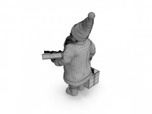Christmas Santa Claus 3D Model
