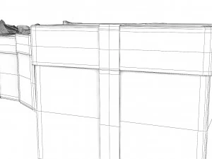 크리스마스 선물 상자 3D 모델