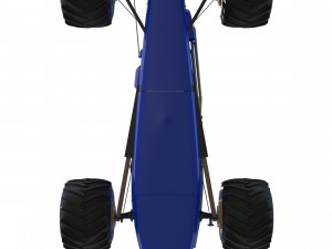 Blue Buggy Modèle 3D
