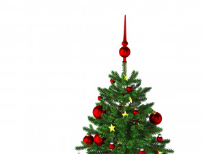 Christmas Tree Set 3D Model