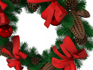 Christmas Wreath 3D Модель