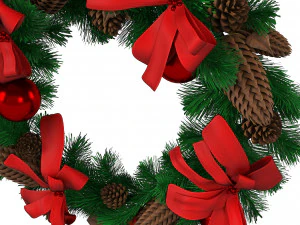 Christmas Wreath 3D Model