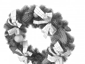 Christmas Wreath 3D Модель