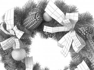 Christmas Wreath 3D Model