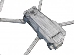 DJI Mavic 3 Drone Model 3D