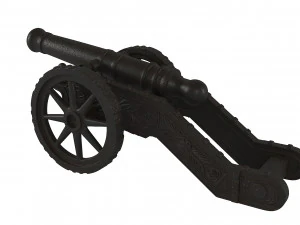 तोप 3D मॉडल