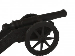 तोप 3D मॉडल