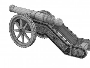 Cannon Modèle 3D