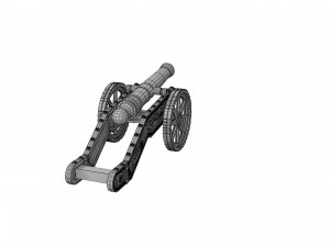 Cannon Modèle 3D