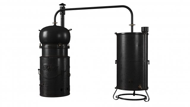 Moonshine apparatus 3D Модель .c4d .max .obj .3ds .fbx .stl .blend 