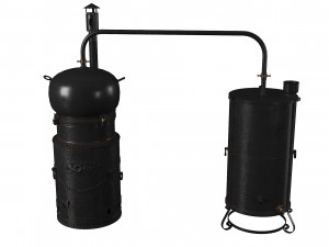 Moonshine apparatus 3D Модель