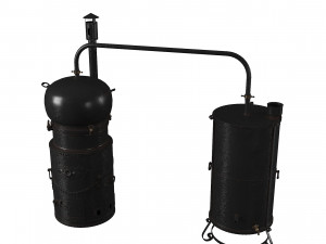 Moonshine apparatus 3D Модель