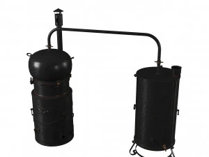 Moonshine apparatus 3D Model