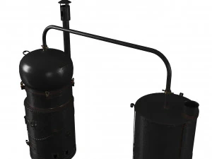 Moonshine apparatus 3D Model