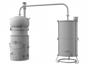 Moonshine apparatus 3D Модель