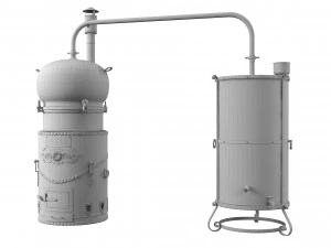 Moonshine apparatus 3D Model