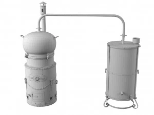 Moonshine apparatus 3D Model