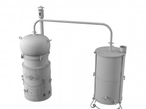 Moonshine apparatus 3D Model