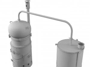 Moonshine apparatus 3D Model