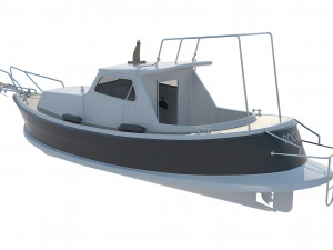 Sea Boat 3D Модель