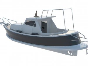 Deniz Teknesi 3D Model