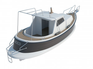 Sea Boat 3D Модель