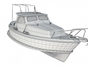 Sea Boat 3D Модель