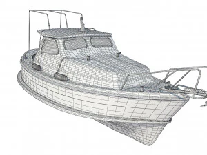 Deniz Teknesi 3D Model