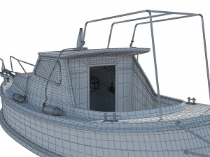 Sea Boat 3D Модель