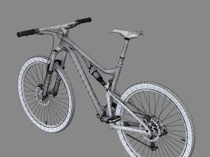Santa Cruz Mountain Bike Modelo 3D