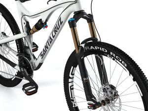 Santa Cruz Mountain Bike 3D Model