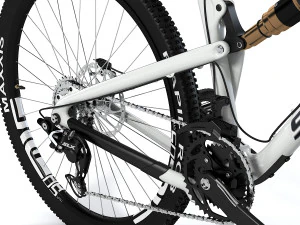 Santa Cruz Mountain Bike 3D Model