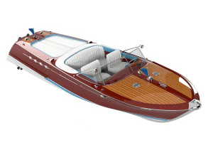 Riva Aquarama Boat 3D Model