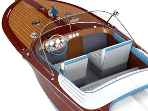 Riva Aquarama Boat Modèle 3D