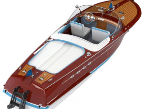 Riva Aquarama Boat 3D Model