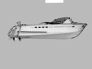 Riva Aquarama Boat 3D Model