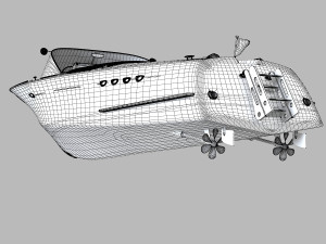 Riva Aquarama Boat Modèle 3D