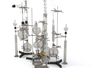 Chemistry Set 3D Model