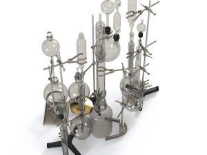 Chemistry Set 3D Model