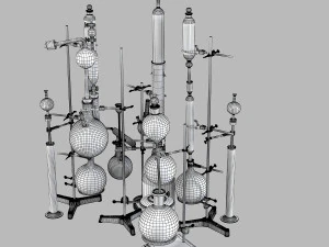 Chemistry Set 3D Model