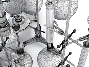 Chemistry Set 3D Model