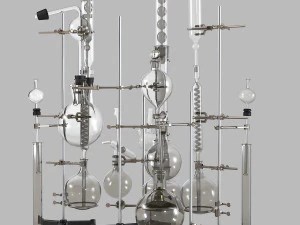 Chemistry Set 3D Model
