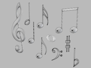 Notes Model 3D