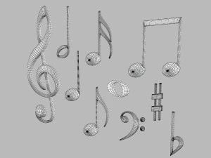 注意事項 3Dモデル