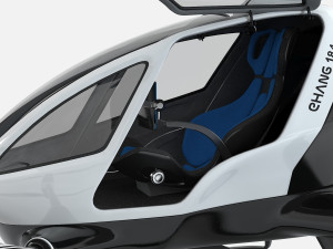 Ehand 184 Single Passenger Drone 3D 모델
