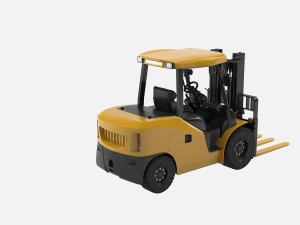 Wheel Loader Modello 3D
